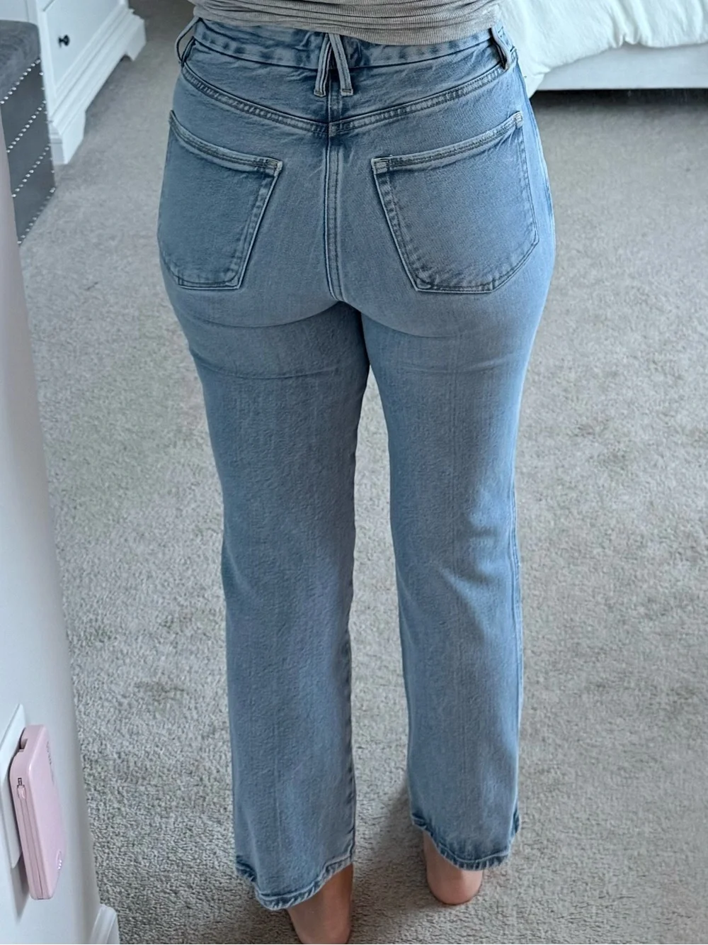 Good American Good Curve Straight Jeans 6/28